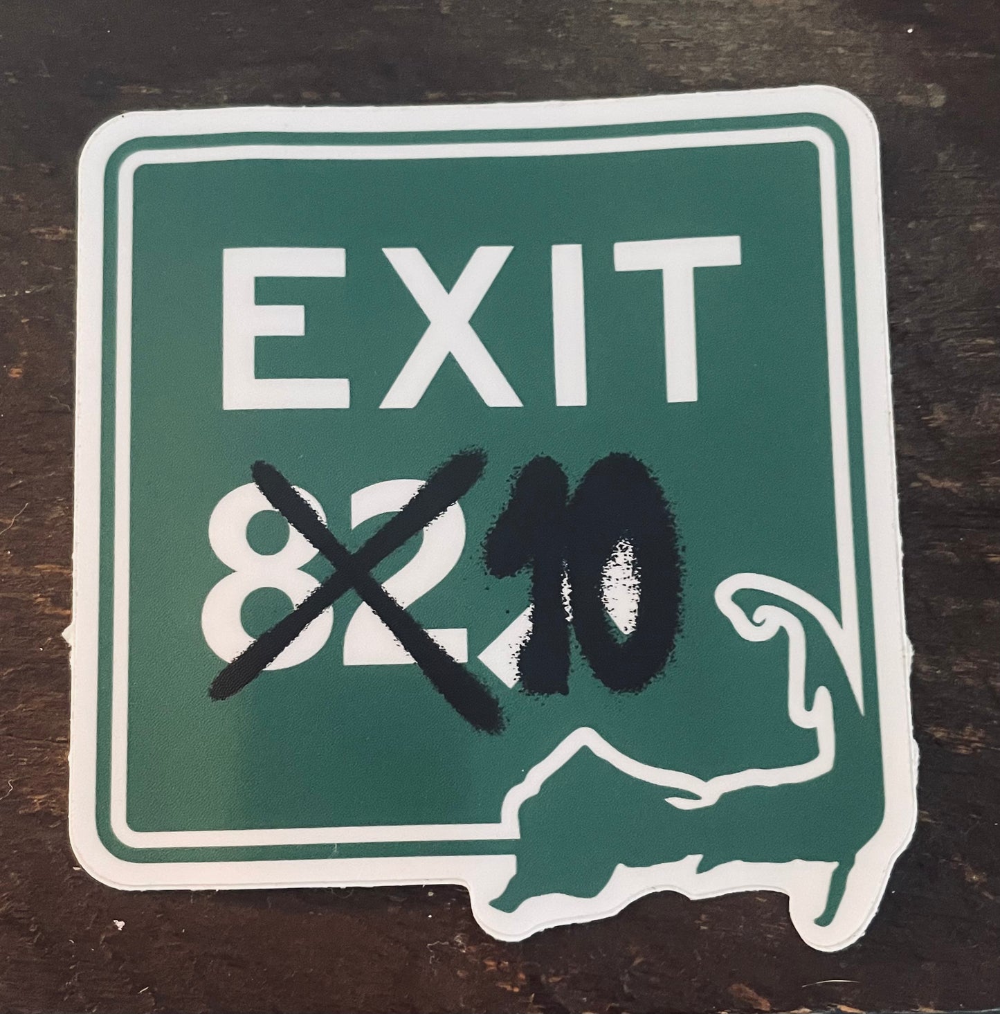 “Not My Exit” Cape Sticker