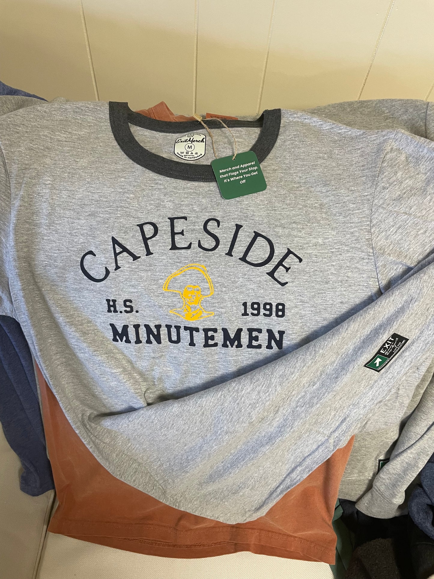 Capeside Minutemen short sleeve tee