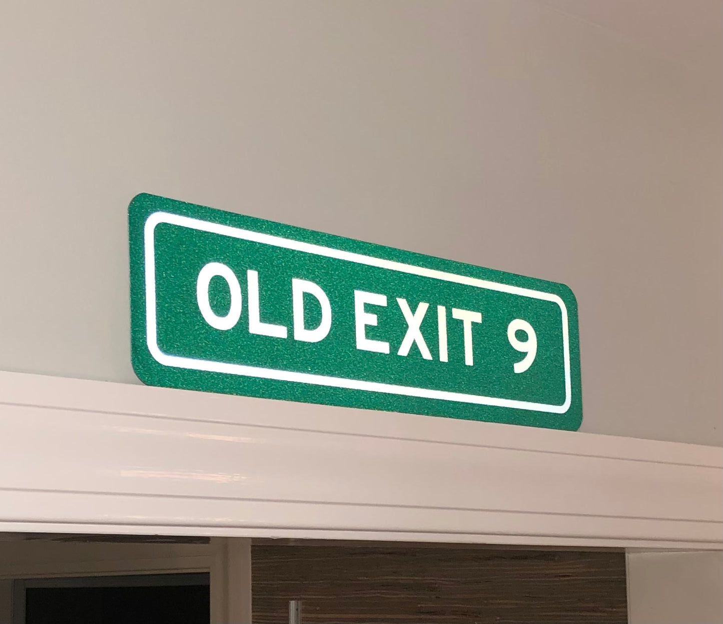 Old Exit Sign