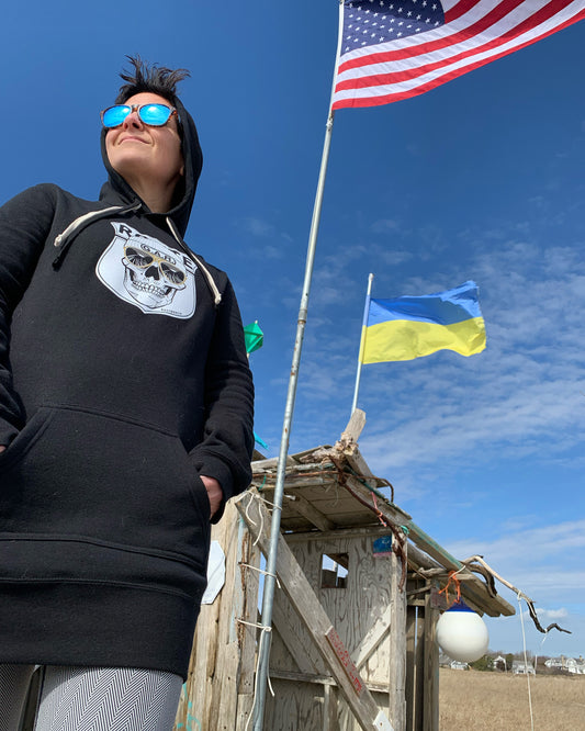 Women’s GAR Skull Hooded Pullover “dress”