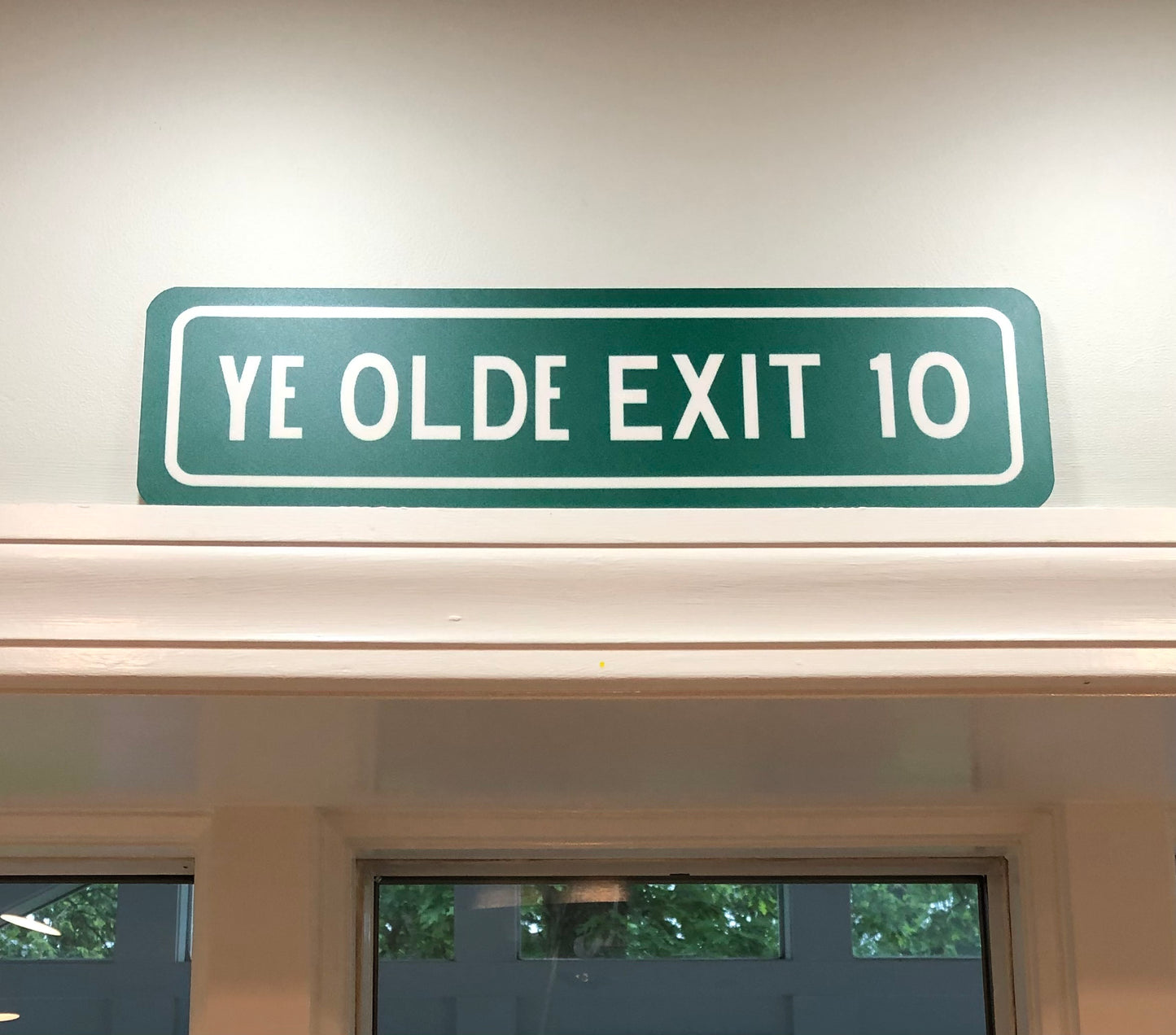 Old Exit Sign