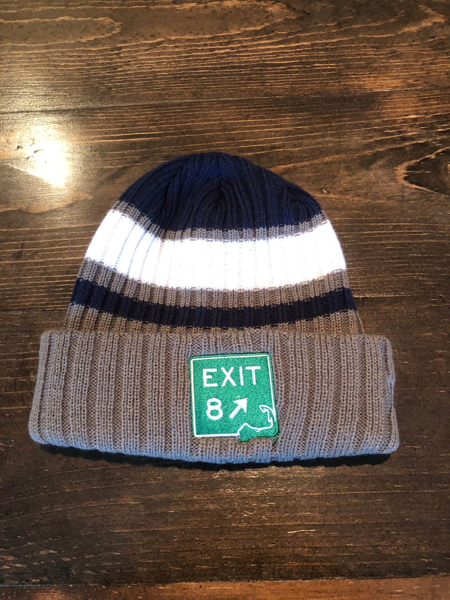 Cape Exit 8 New Era® Ribbed Tailgate Beanie
