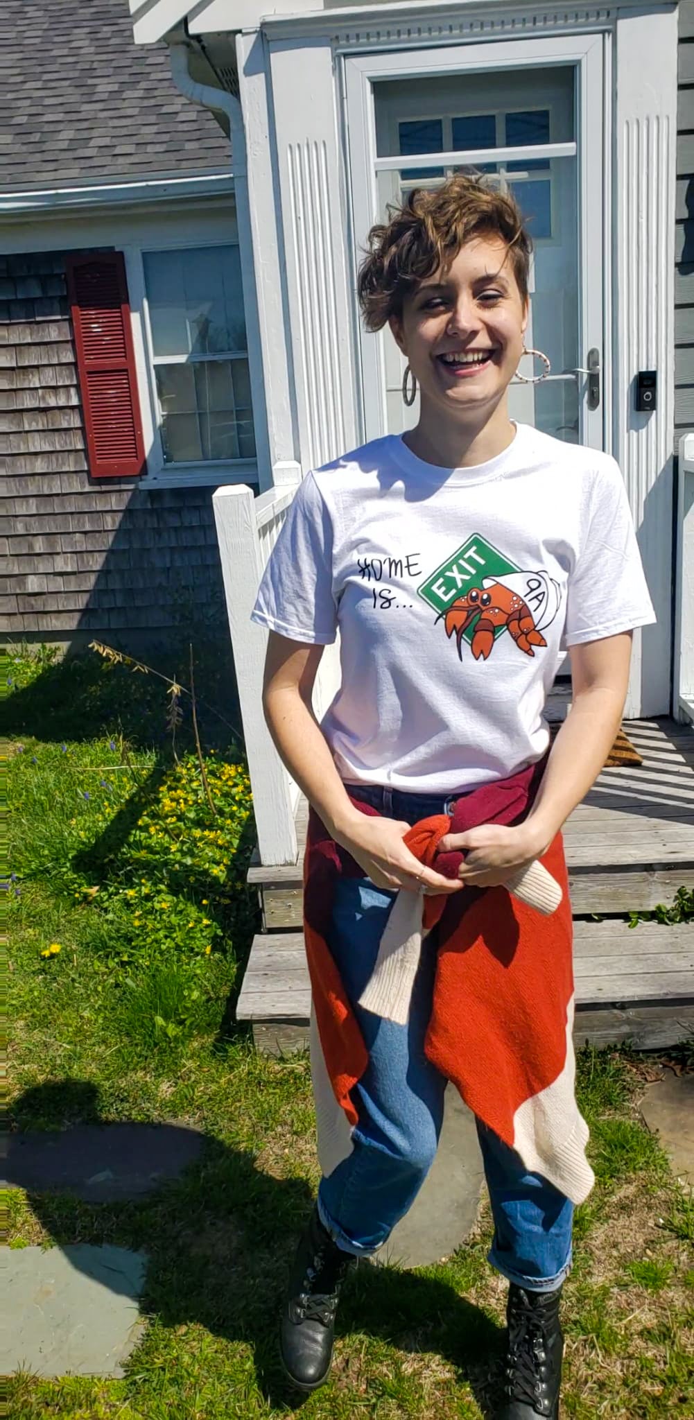 Exit 9A Hermit - Miriam Voros - 2022 Artist Series Benefiting the Association to Preserve Cape Cod