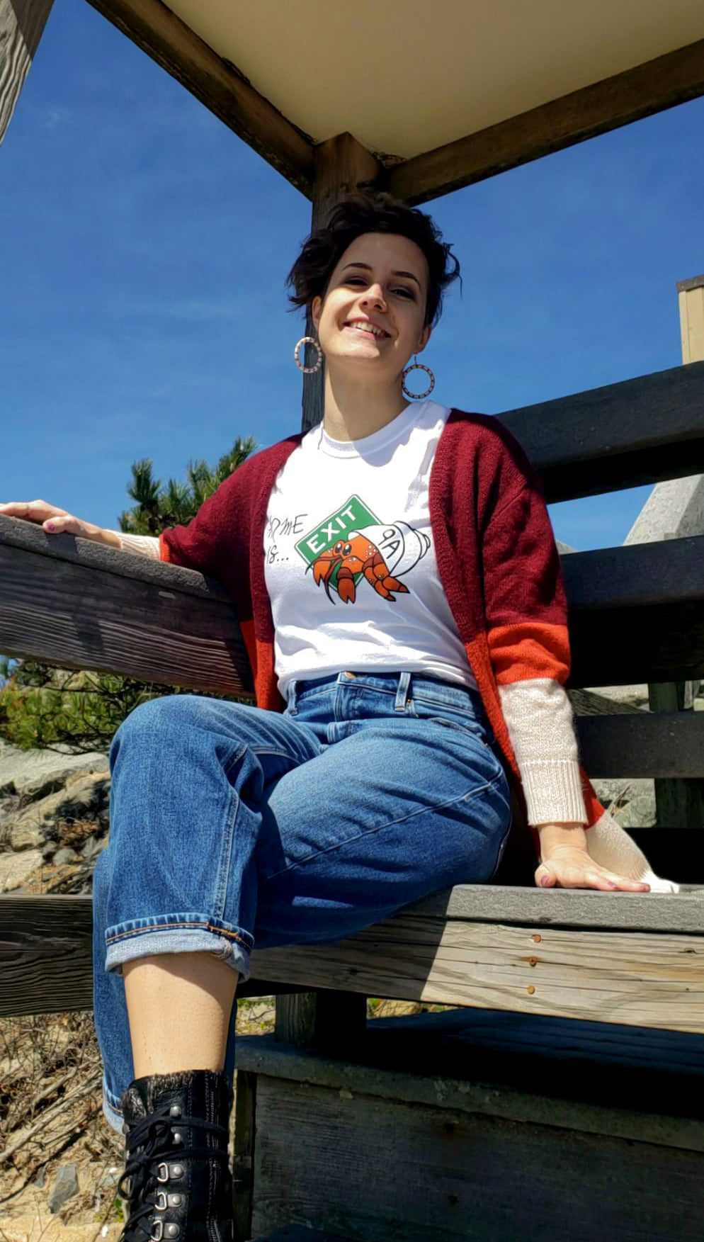 Exit 9A Hermit - Miriam Voros - 2022 Artist Series Benefiting the Association to Preserve Cape Cod