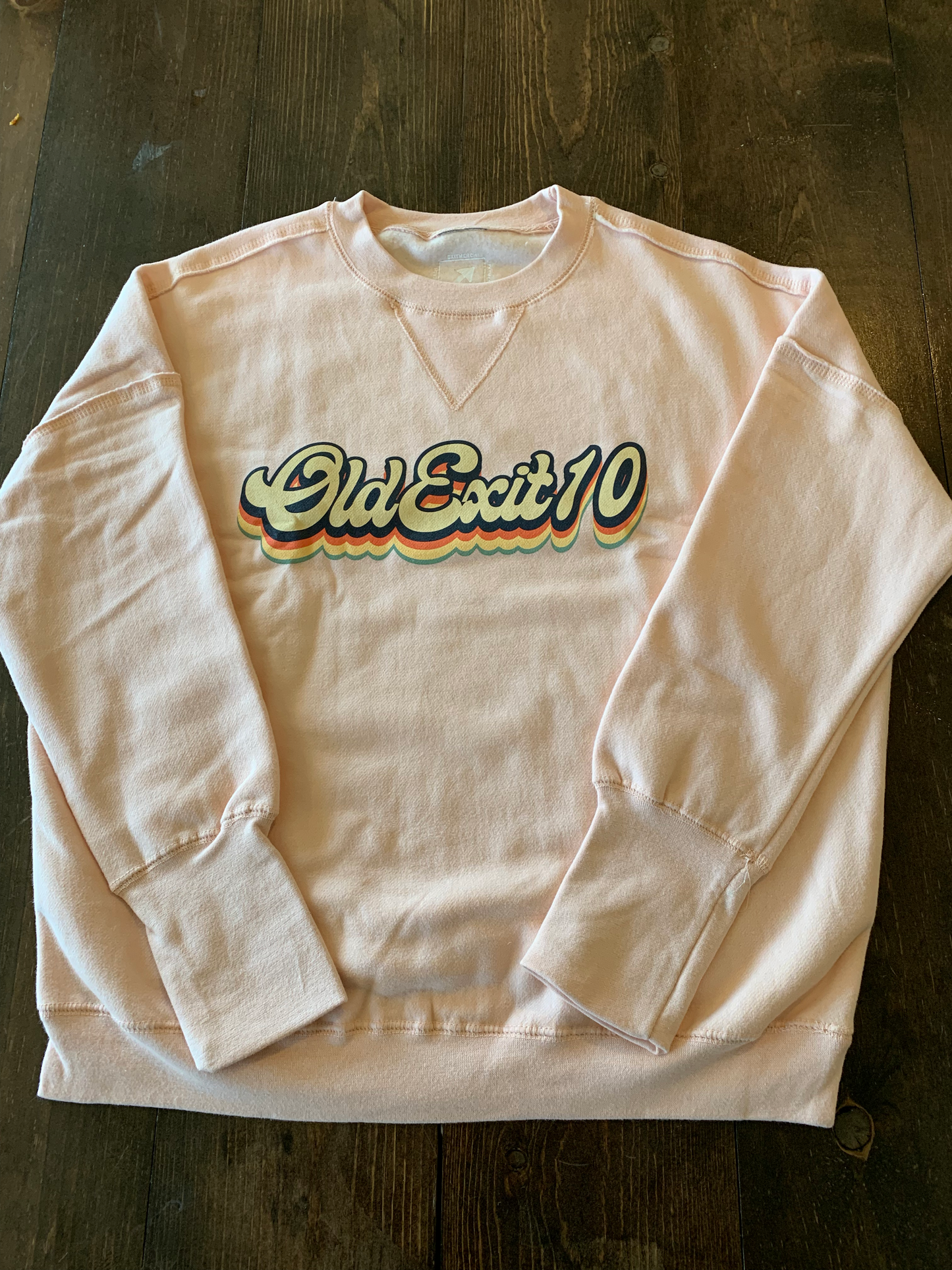 Old Exit 10 Sueded Fleece Crewneck