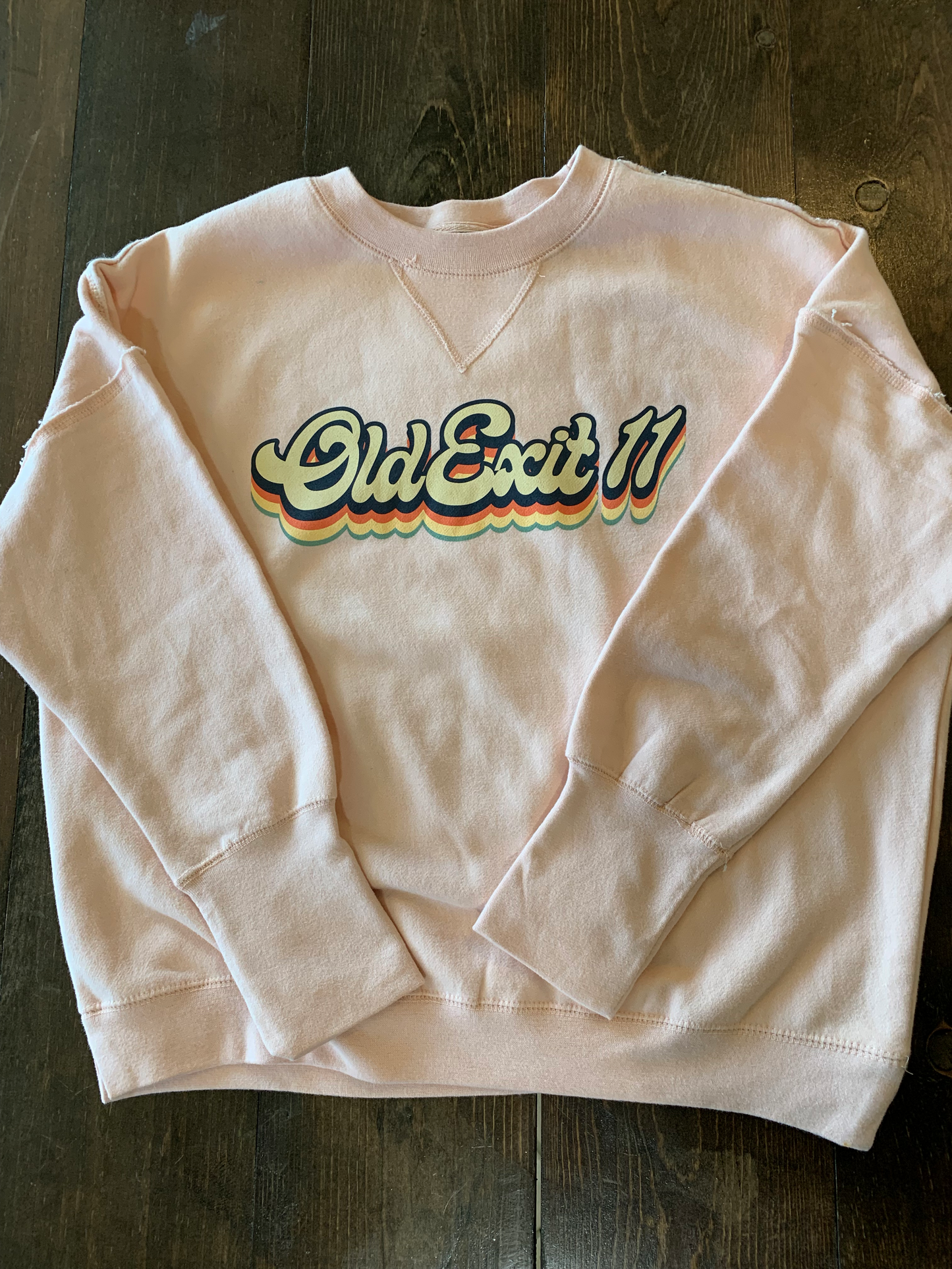 Old Exit 11 Sueded Fleece Crewneck
