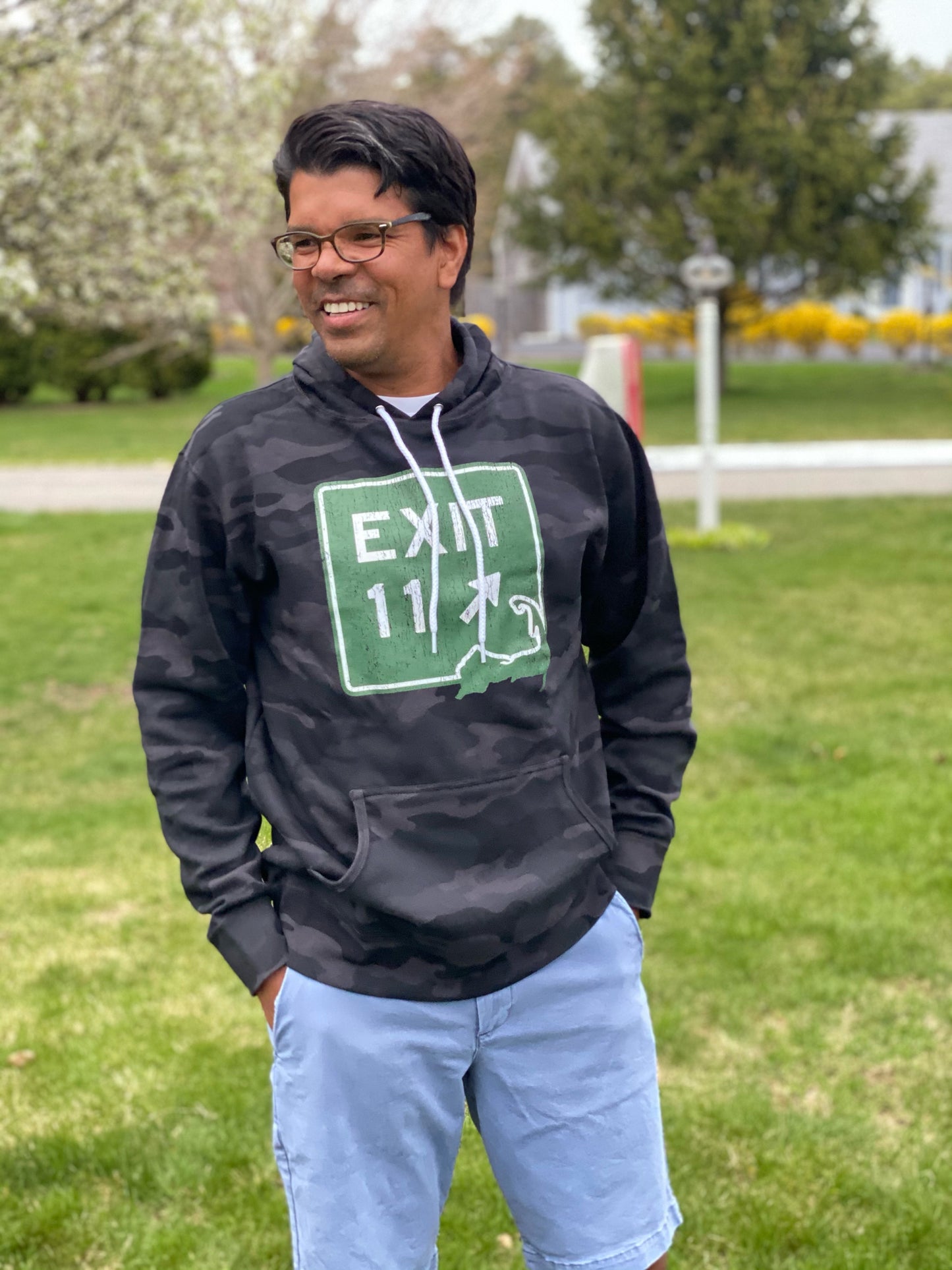 Exit 11 Black Camo Hoodie
