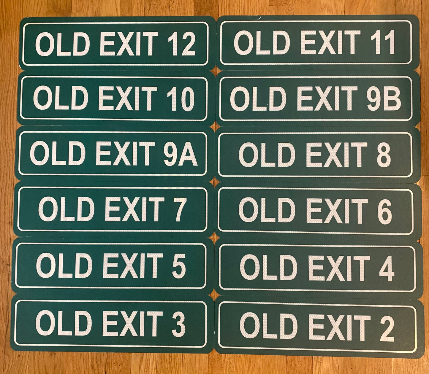 Old Exit Sign