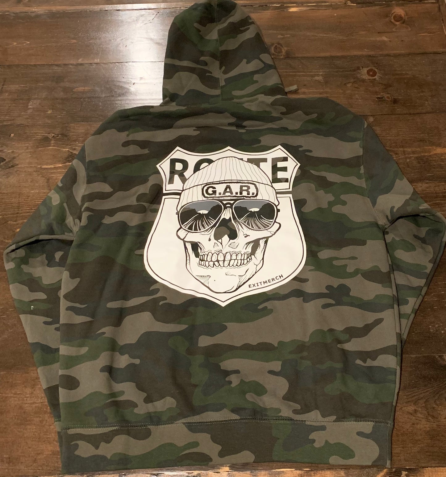 GAR Skull Camo Hoodie