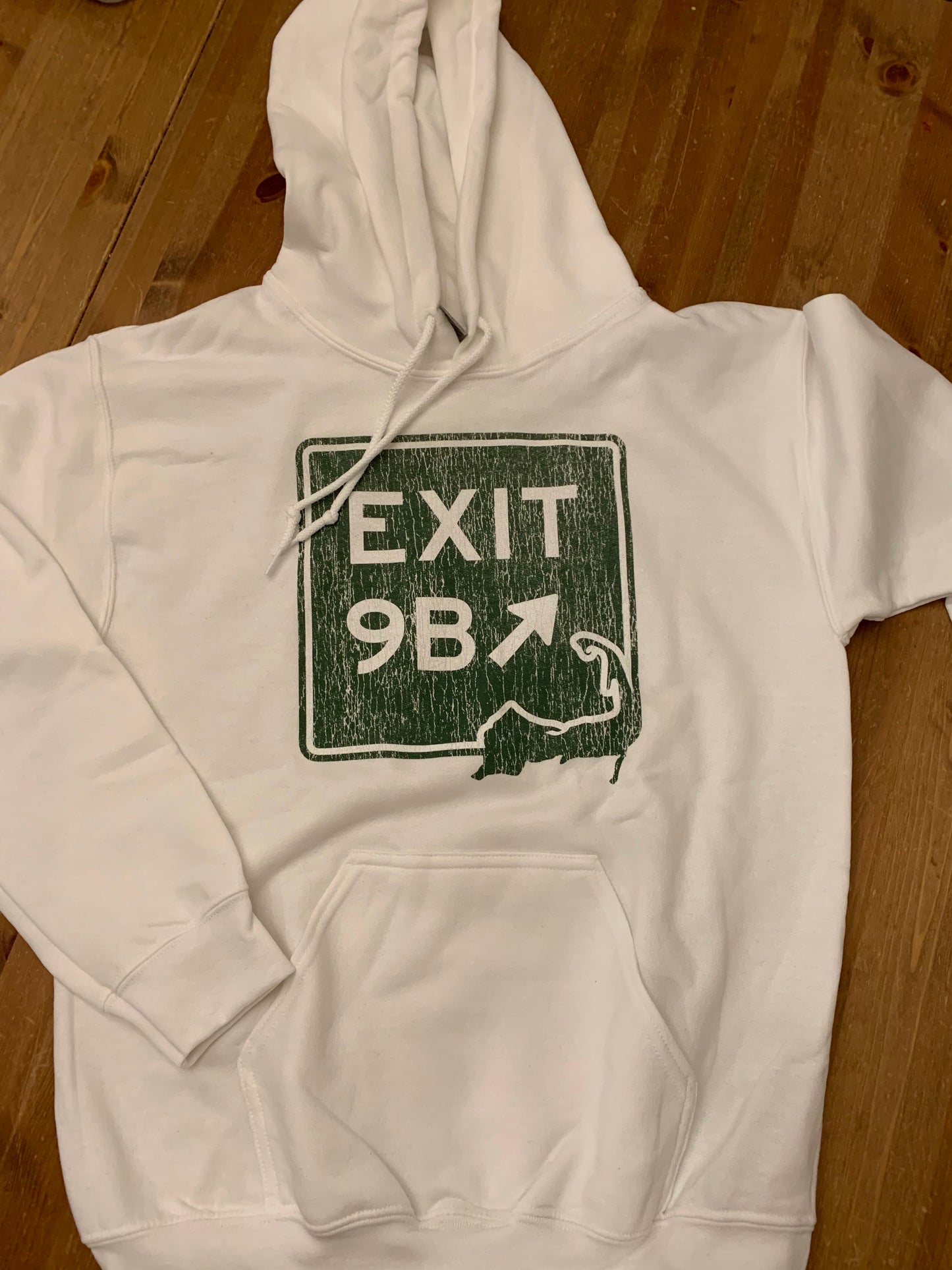 Cape Exit 9B White Hoodie