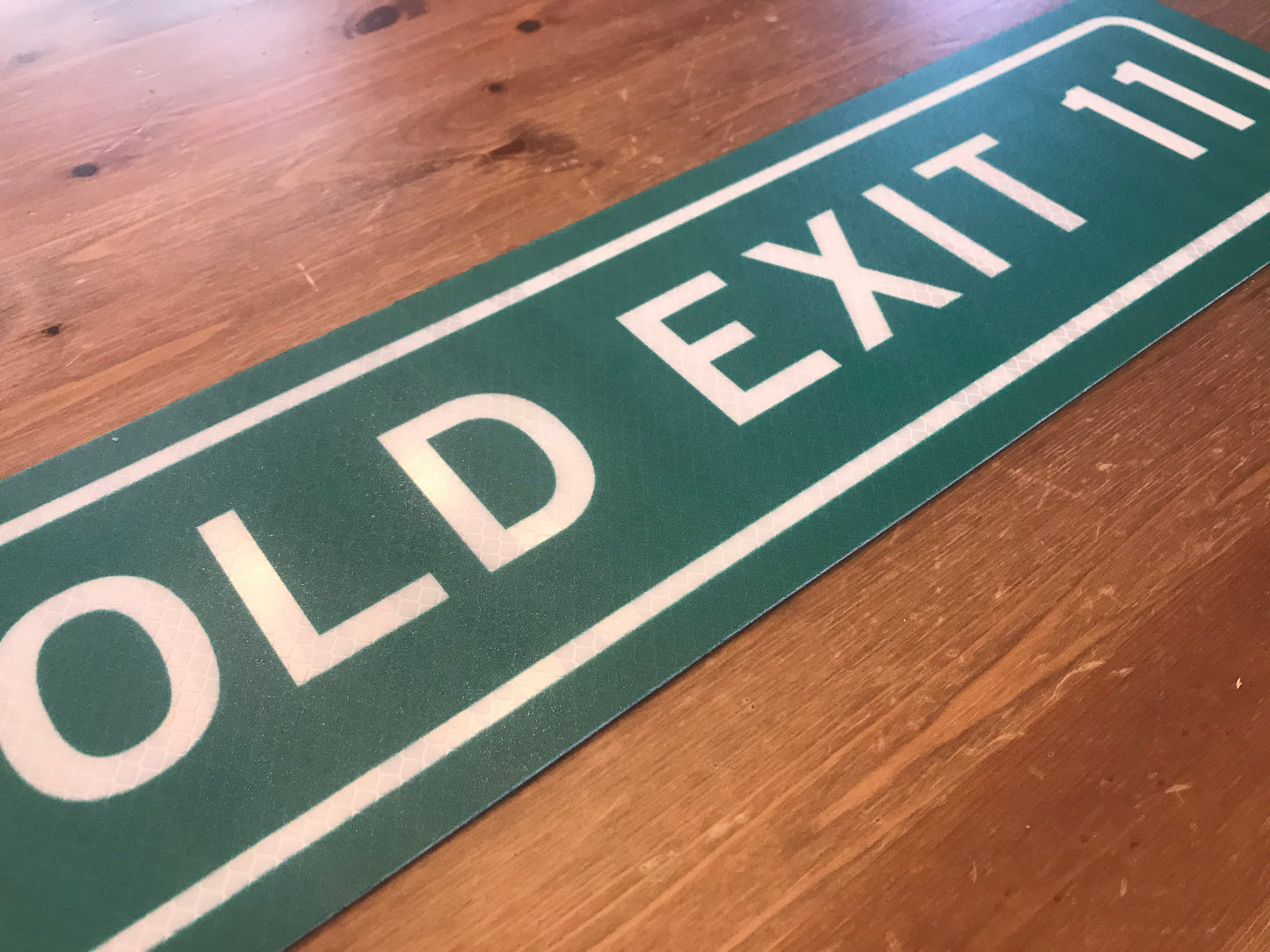 Old Exit Sign