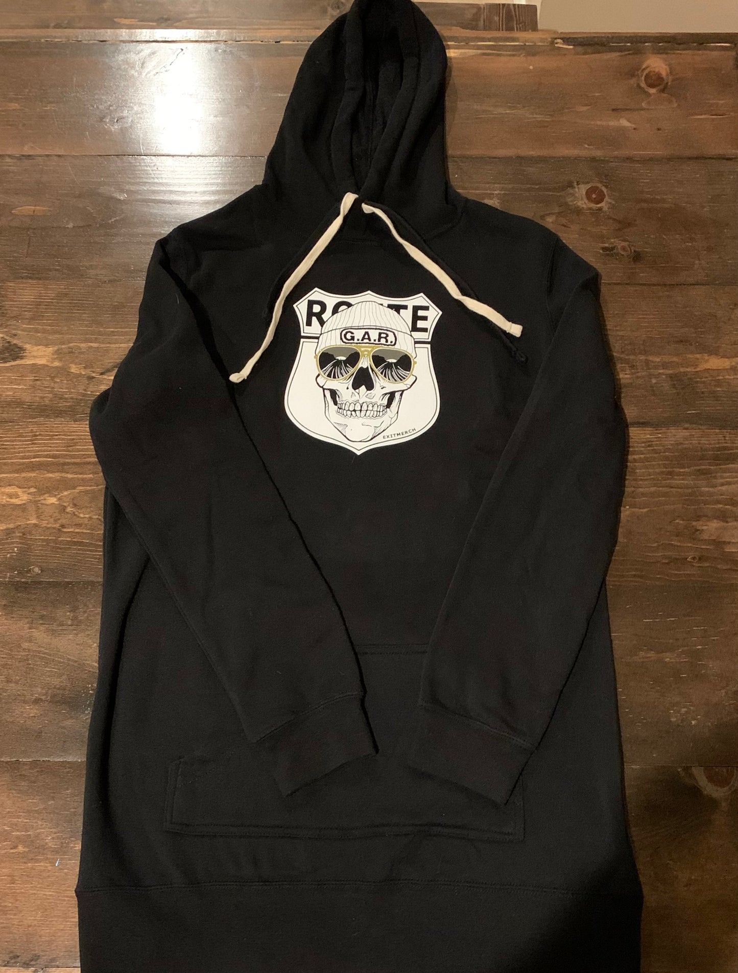 Women’s GAR Skull Hooded Pullover “dress”