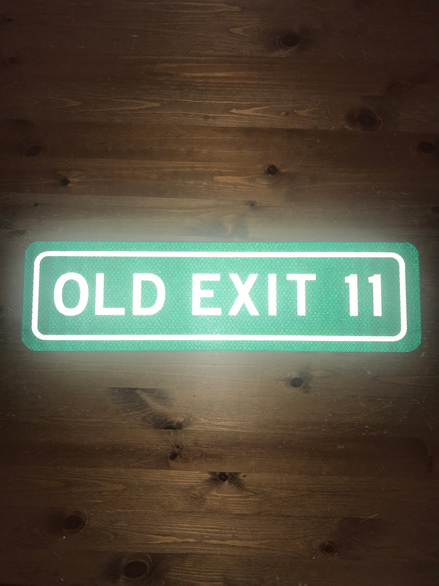 Old Exit Sign