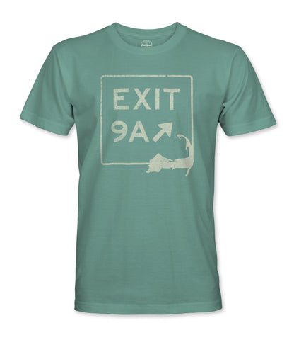 "Almost Yellow" Exit Sign Custom Tee (choose t-shirt color and exit number)