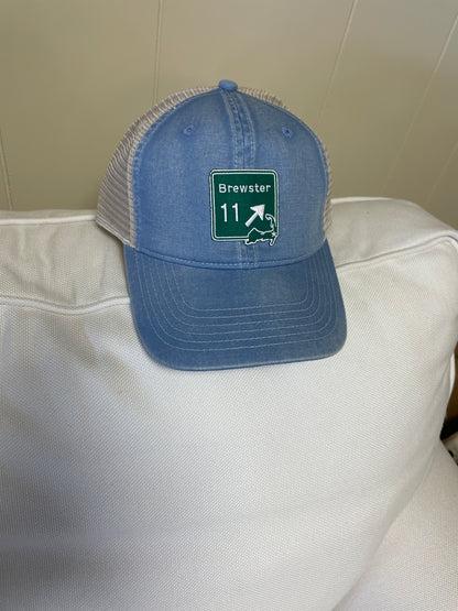 Embroidered "Town" Patches on Hats (choose patch and hat style)