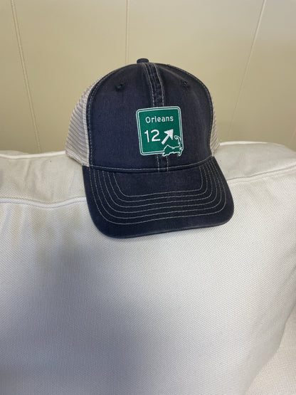 Embroidered "Town" Patches on Hats (choose patch and hat style)