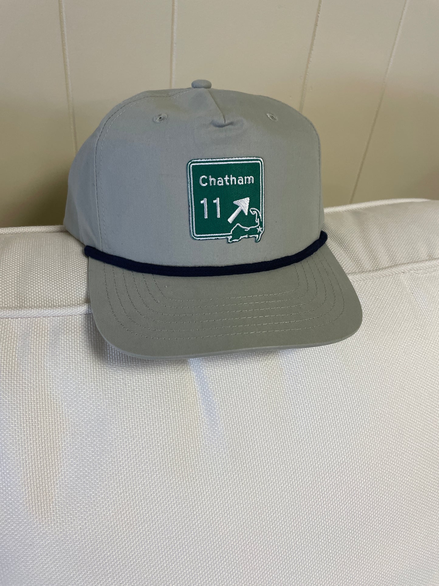 Embroidered "Town" Patches on Hats (choose patch and hat style)