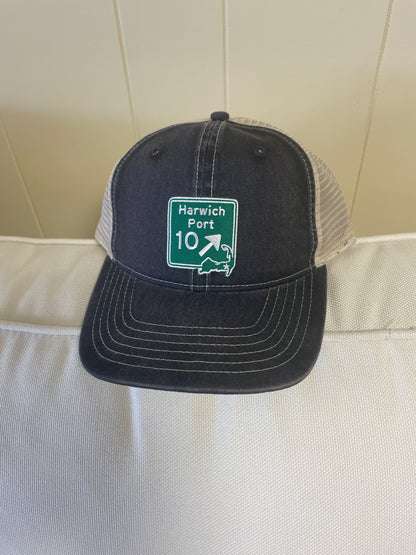 Embroidered "Town" Patches on Hats (choose patch and hat style)