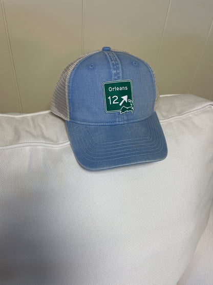 Embroidered "Town" Patches on Hats (choose patch and hat style)