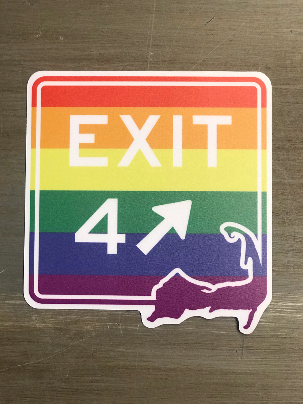 Exit 4 Pride Sticker
