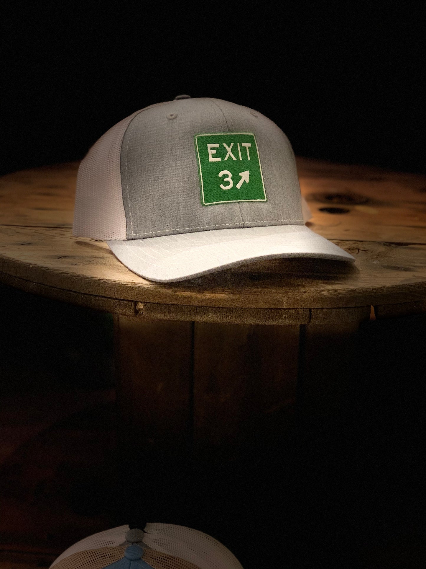 Exit 3 Heather Grey/White Trucker Hat - Richardson 112