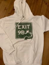 Load image into Gallery viewer, Cape Exit 9B White Hoodie
