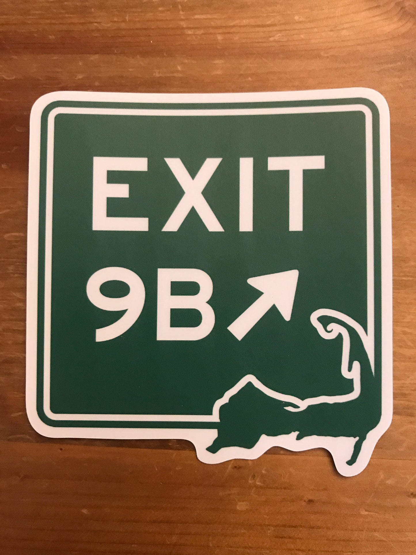 Cape Cod Exit 9B Sticker