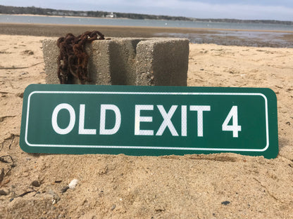 Old Exit Sign