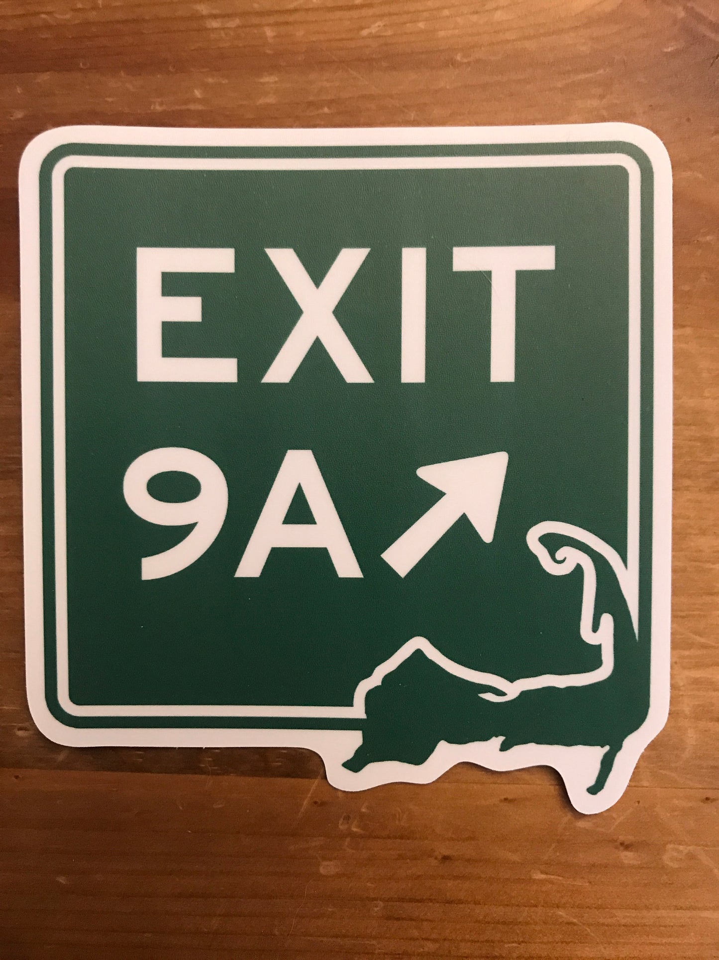 Cape Cod Exit 9A Sticker