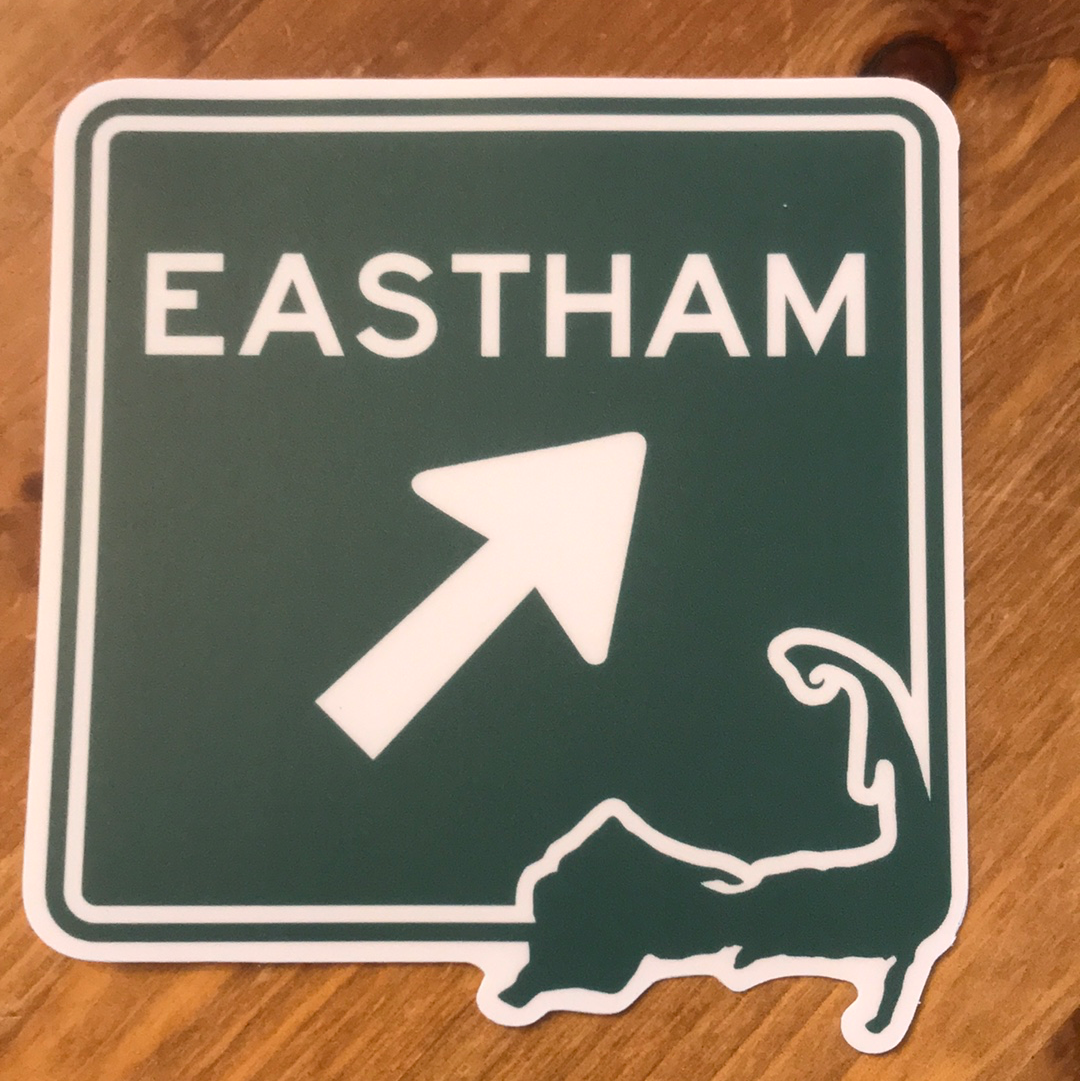 Cape Cod Exit Eastham Sticker