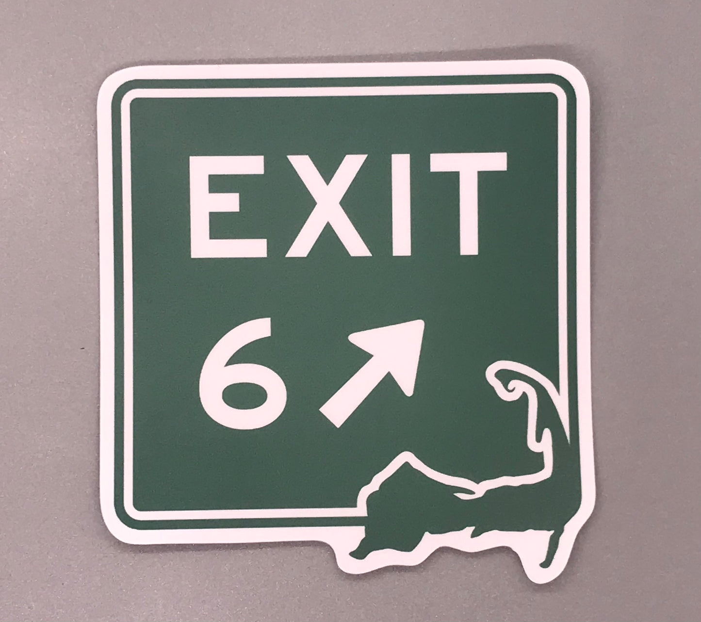 Cape Cod  Exit 6 Sticker